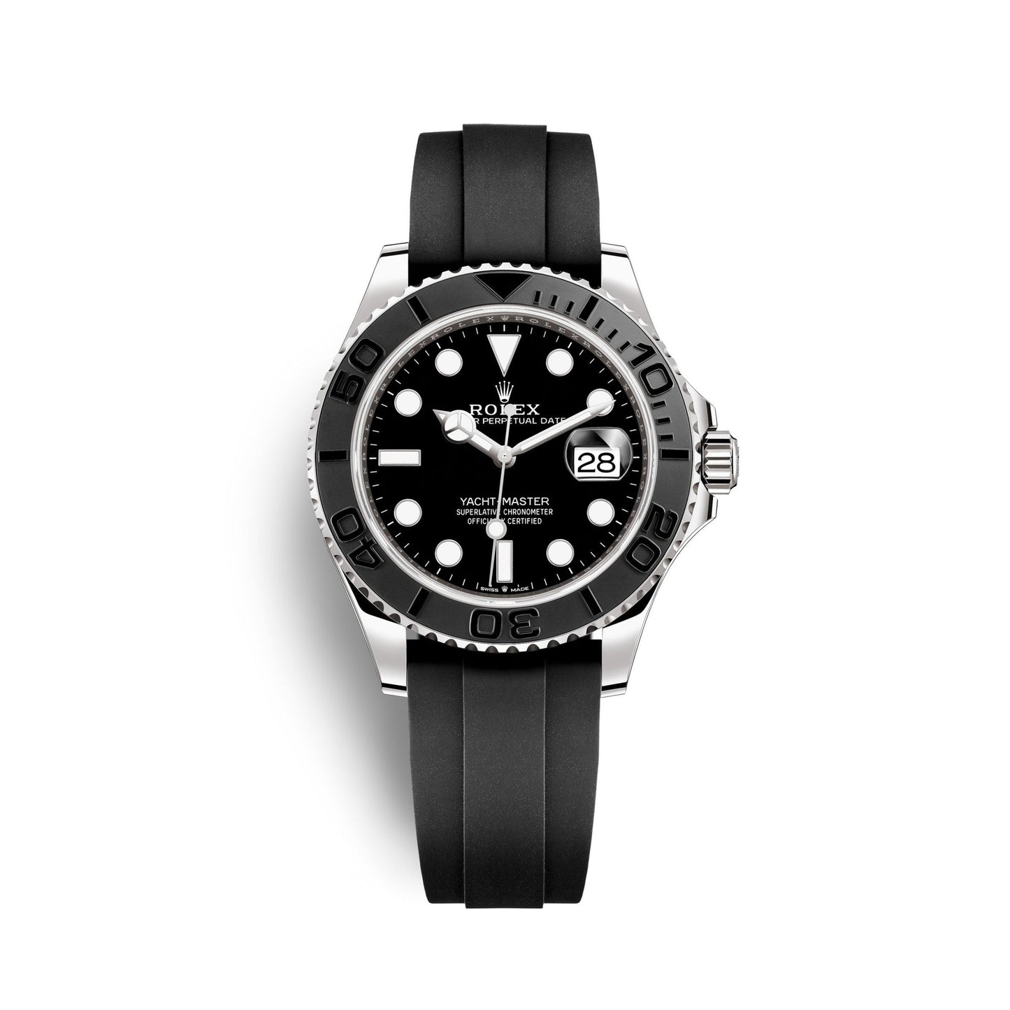 Rolex Submariner Silicon Strap – Black Dial.