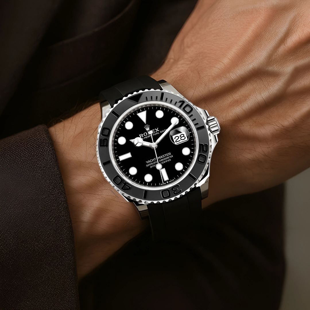 Rolex Submariner Silicon Strap – Black Dial.
