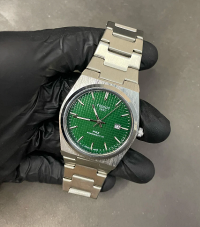 Tissot PRX Luxury Watch – Silver with Black Dial