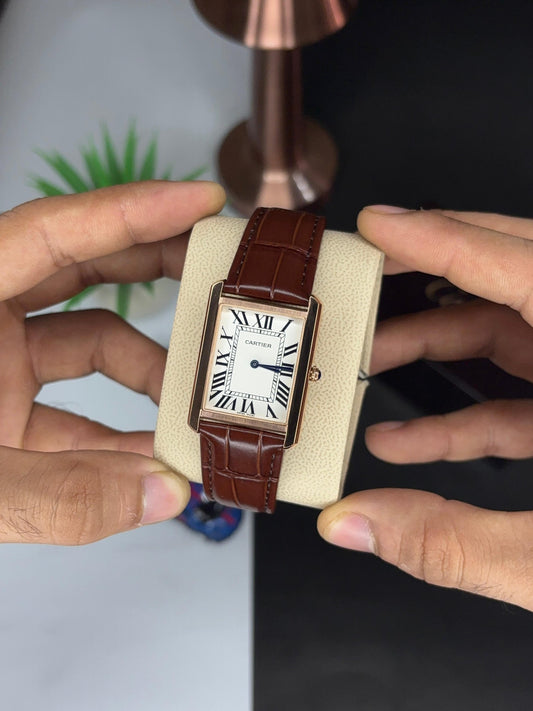 CARTIER LOUIS TANK ROSEGOLD